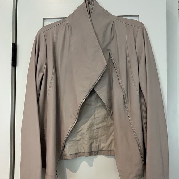 Vince Leather Jacket - Picture 1 of 6